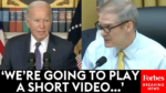 Jim Jordan Confronts Special Counsel Robert Hur with Biden Video | Latest Update